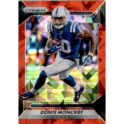 2016 Panini Prizm Prizms Red Crystals #152 Donte Moncrief