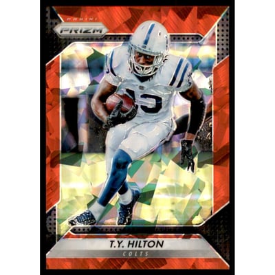 2016 Panini Prizm Prizms Red Crystals #162 T.Y. Hilton