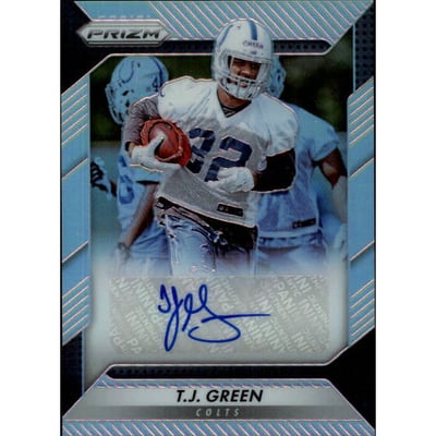 2016 Panini Prizm Rookie Autographs Prizms #86 T.J. Green