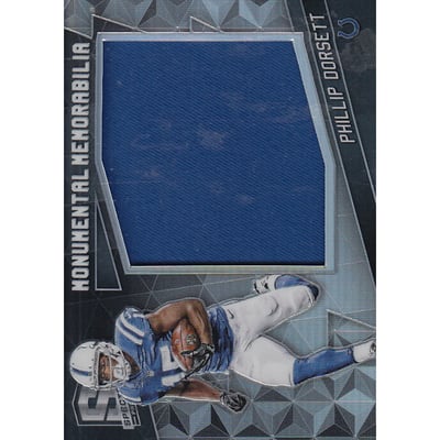 2016 Panini Spectra Monumental Memorabilia #23 Phillip Dorsett/199