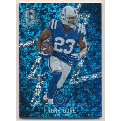 2016 Panini Spectra Neon Blue #56 Frank Gore