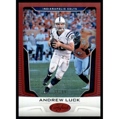 2017 Certified Mirror Red #46 Andrew Luck/99
