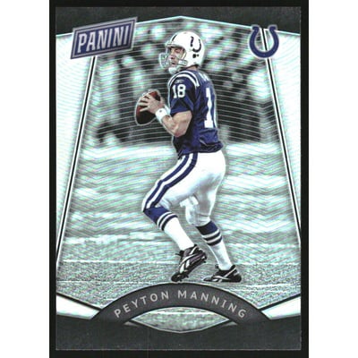 2017 Panini National Convention VIP Prizm #20 Peyton Manning FB
