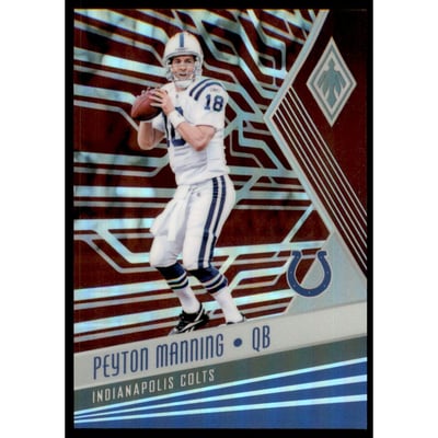 2017 Panini Phoenix Red #87 Peyton Manning