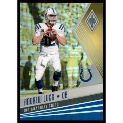2017 Panini Phoenix Yellow #12 Andrew Luck