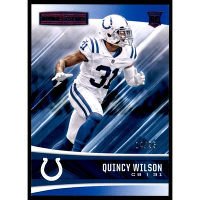 2017 Rookies and Stars Red and Blue #274 Quincy Wilson