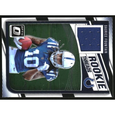 2018 Donruss Optic Rookie Threads #28 Daurice Fountain