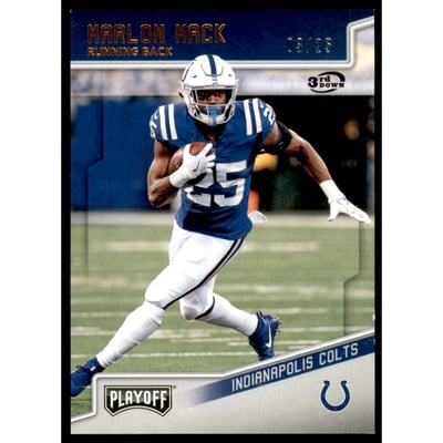 2018 Playoff 3rd Down #83 Marlon Mack