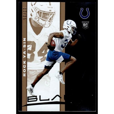 2019 Panini Black Copper #61 Rock Ya-Sin