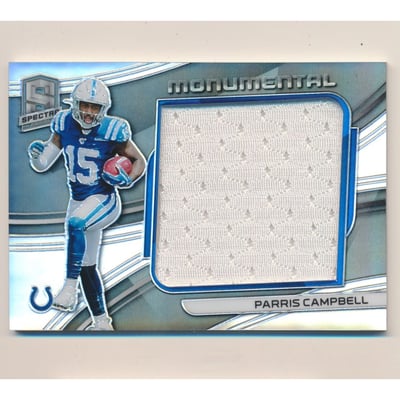 2019 Panini Spectra Monumental Memorabilia #15 Parris Campbell
