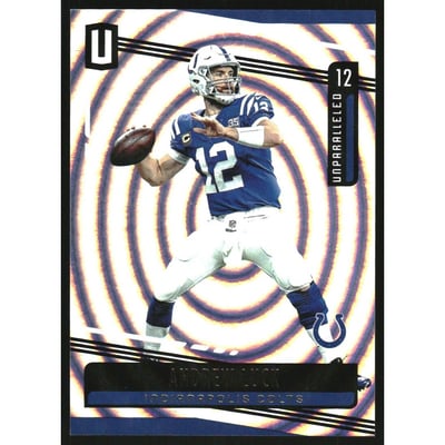 2019 Panini Unparalleled Whirl #52 Andrew Luck