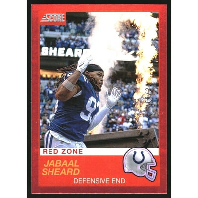 2019 Score Red Zone #61 Jabaal Sheard