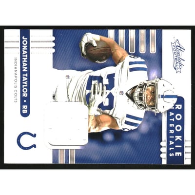 2020 Absolute Absolute Rookie Materials #17 Jonathan Taylor