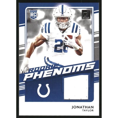 2020 Donruss Rookie Phenom Jerseys #17 Jonathan Taylor