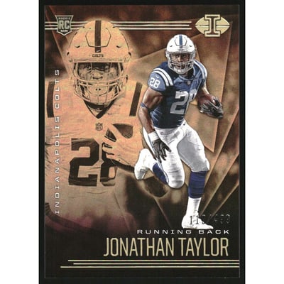 2020 Panini Illusions Bronze #14 Jonathan Taylor