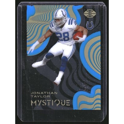 2020 Panini Illusions Mystique Light Blue #5 Jonathan Taylor