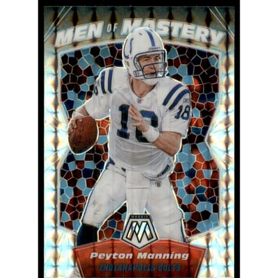2020 Panini Mosaic Men of Mastery Mosaic #MM16 Peyton Manning