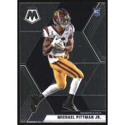 2020 Panini Mosaic Rookie Variations #214 Michael Pittman Jr.