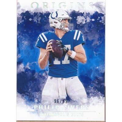 2020 Panini Origins Blue #38 Philip Rivers