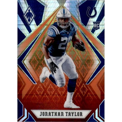 2020 Panini Phoenix Fire Burst #118 Jonathan Taylor