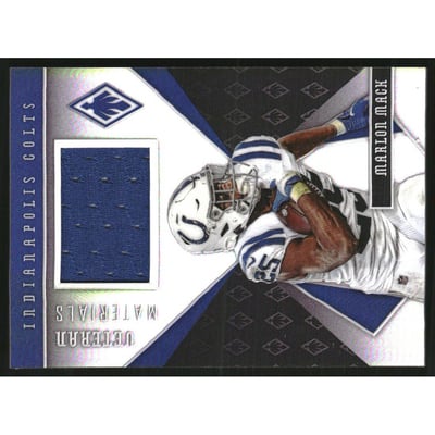 2020 Panini Phoenix Veteran Materials #17 Marlon Mack