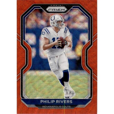 2020 Panini Prizm Prizms Red Wave #85 Philip Rivers
