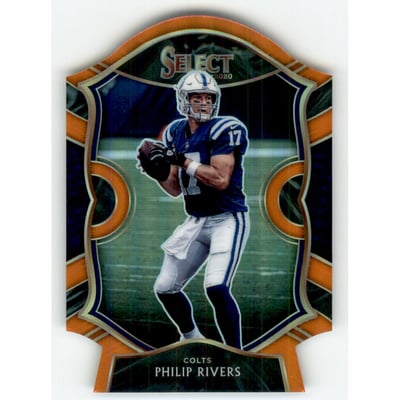 2020 Select Prizm Orange Die Cut #30 Philip Rivers