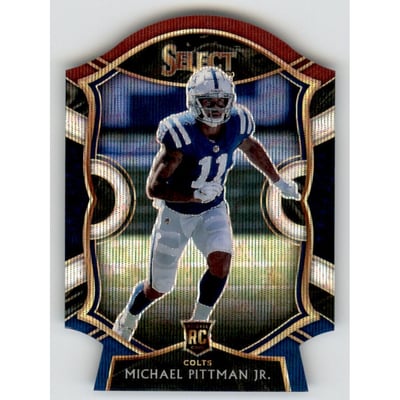 2020 Select Prizm Tri Color Die Cut #62 Michael Pittman Jr.