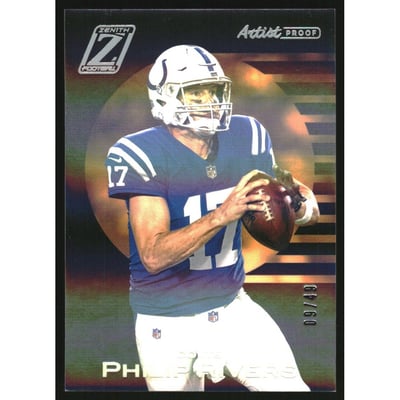 2020 Zenith Artist Proof Silver #17 Philip Rivers