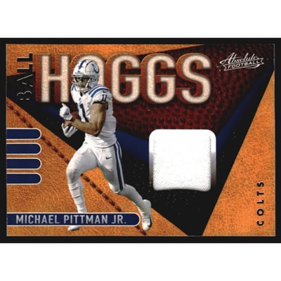 2021 Absolute Ball Hoggs Materials #15 Michael Pittman Jr.
