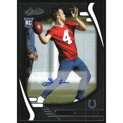 2021 Absolute Signature Rookies #179 Sam Ehlinger