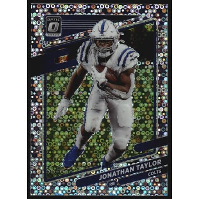2021 Donruss Optic Silver Circles #110 Jonathan Taylor
