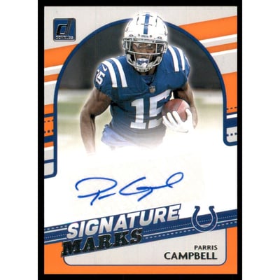 2021 Donruss Signature Marks #14 Parris Campbell