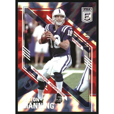 2021 Elite Aspirations Shimmer #56 Peyton Manning