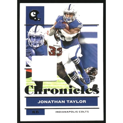 2021 Panini Chronicles Jerseys #41 Jonathan Taylor