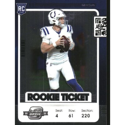 2021 Panini Contenders Optic #99 Sam Ehlinger RC