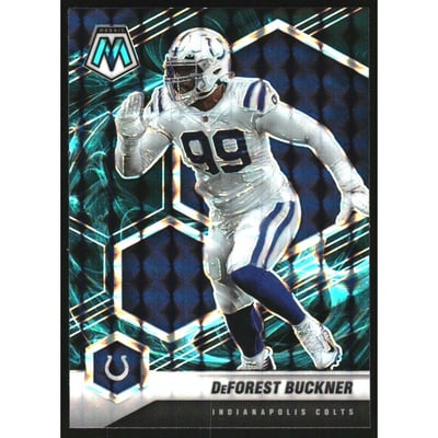 2021 Panini Mosaic Mosaic Genesis #95 DeForest Buckner