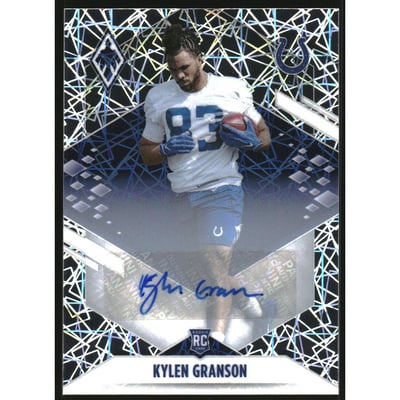 2021 Panini Phoenix Rookie Autographs Lazer #193 Kylen Granson/99