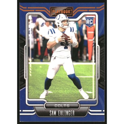 2021 Panini Playbook Orange #197 Sam Ehlinger