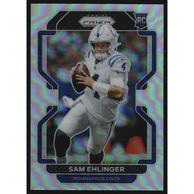 2021 Panini Prizm Prizms Silver #395 Sam Ehlinger