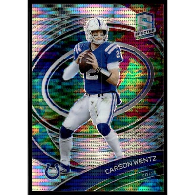 2021 Panini Spectra Celestial #36 Carson Wentz