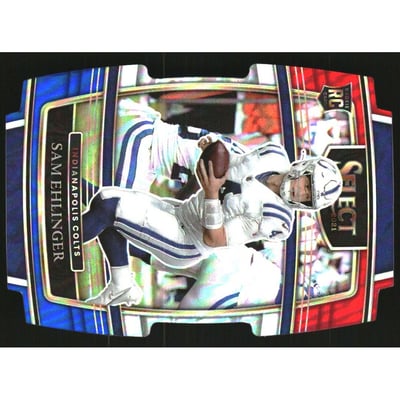 2021 Select Prizm Red and Blue Die Cut #98 Sam Ehlinger