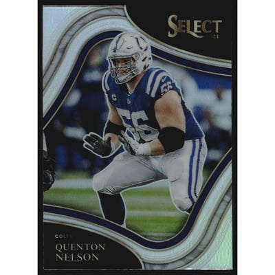 2021 Select Prizm Silver #316 Quenton Nelson