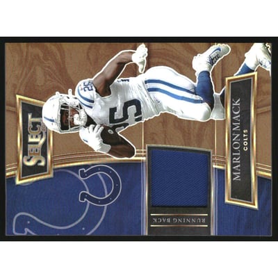 2021 Select Select Swatches Prizm Copper #43 Marlon Mack