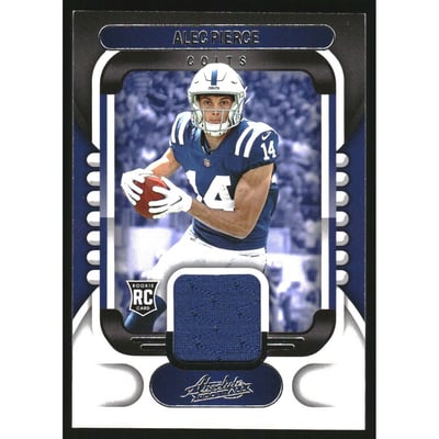 2022 Absolute Absolute Rookie Materials #21 Alec Pierce