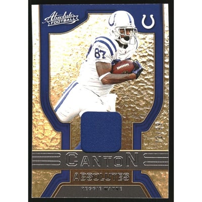 2022 Absolute Canton Absolutes Jerseys #8 Reggie Wayne