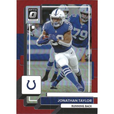 2022 Donruss Optic Red #83 Jonathan Taylor