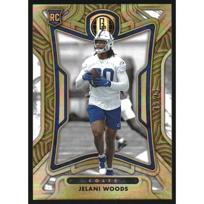 2022 Panini Gold Standard White Gold #192 Jelani Woods