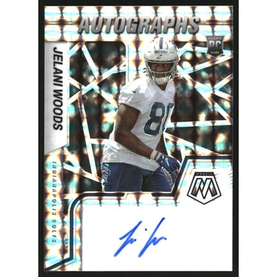 2022 Panini Mosaic Rookie Autographs Mosaic #58 Jelani Woods