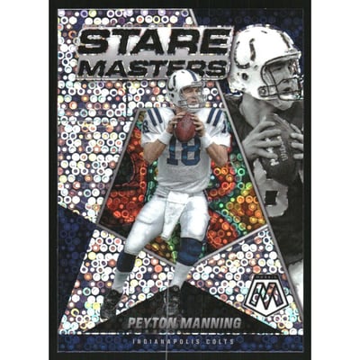 2022 Panini Mosaic Stare Masters No Huddle Silver #19 Peyton Manning